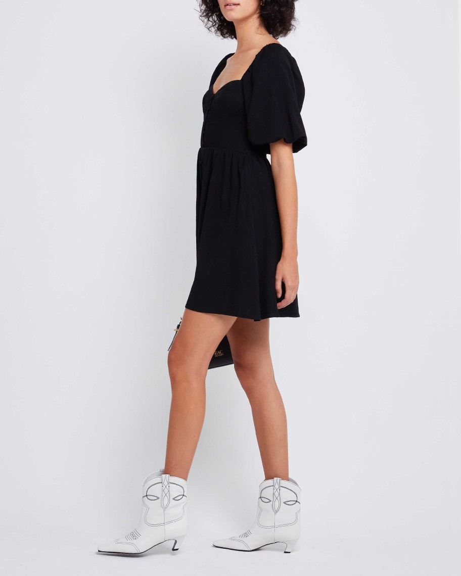 Clothing kourt | Esperanza Mini Dress Black