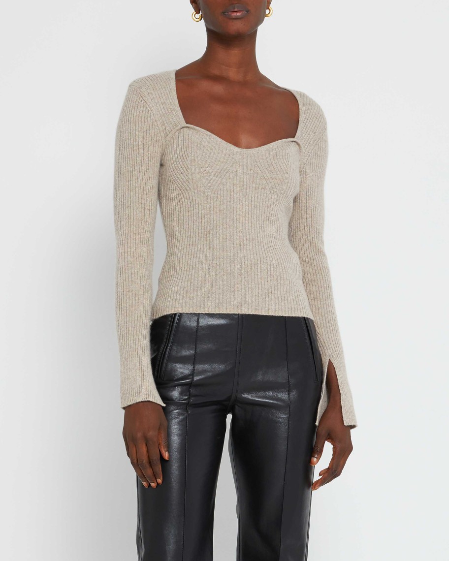 Clothing CAARA | Kea Cashmere Sweater Mocha