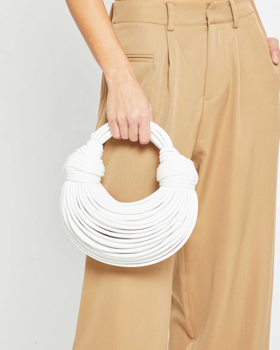 Accessories FEW MODA | Ally Double Knot Bag White