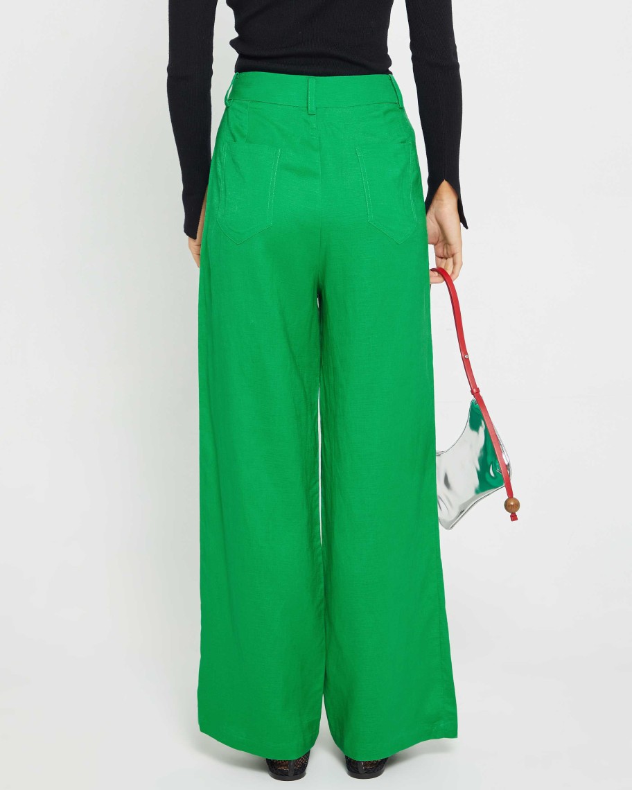 Clothing CAARA | Freda Pant Green