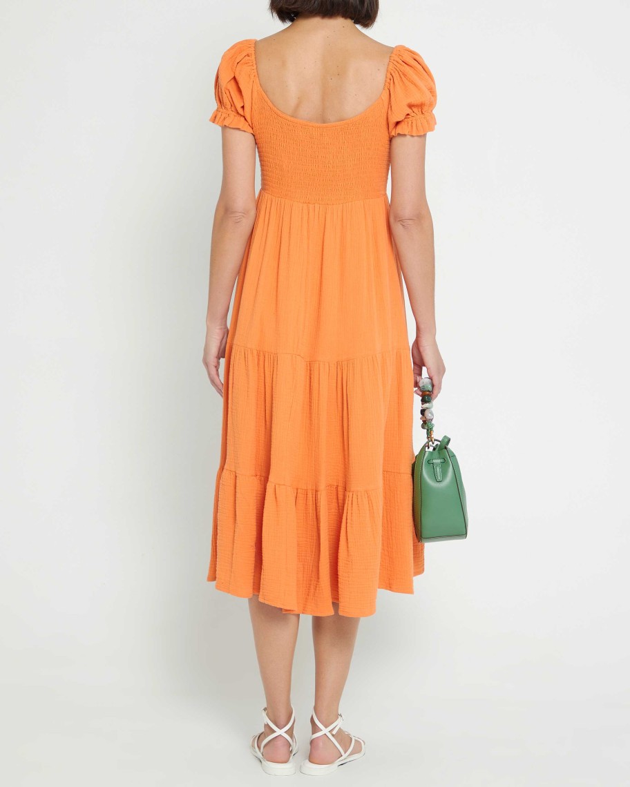 Clothing o.p.t | Lanna Dress Orange