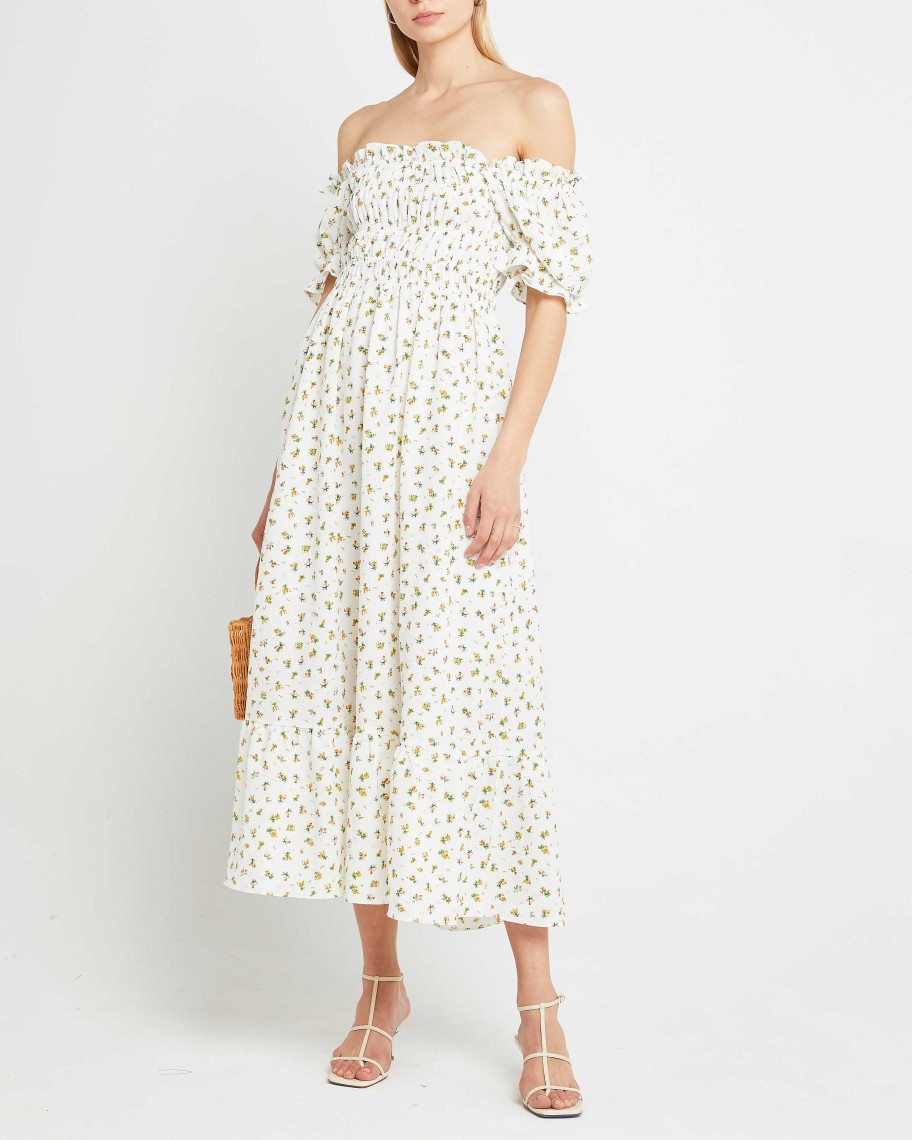 Clothing o.p.t | Liliana Dress White Floral