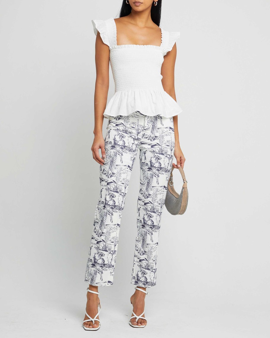 Clothing kourt | Calypso Top White