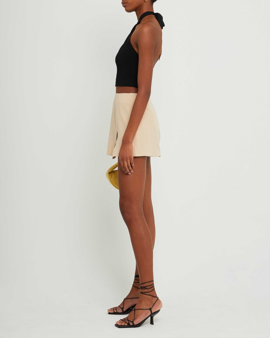 Clothing KOURT | Serena Skirt Beige