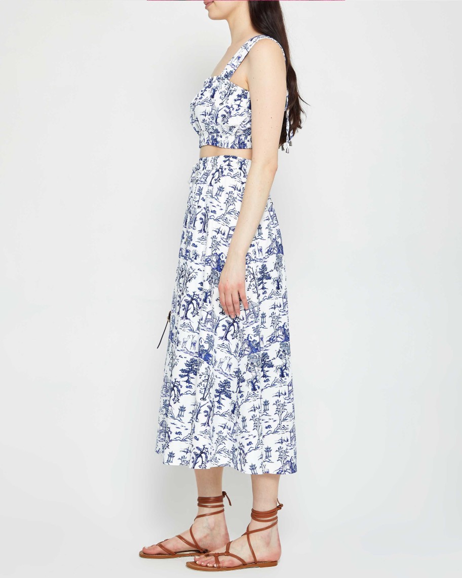 Clothing kourt | Eliza Two Piece Set Dark Blue Toile