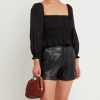 Clothing kourt | Ellora Top Black