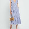 Clothing o.p.t | Stella Dress Blue Stripes