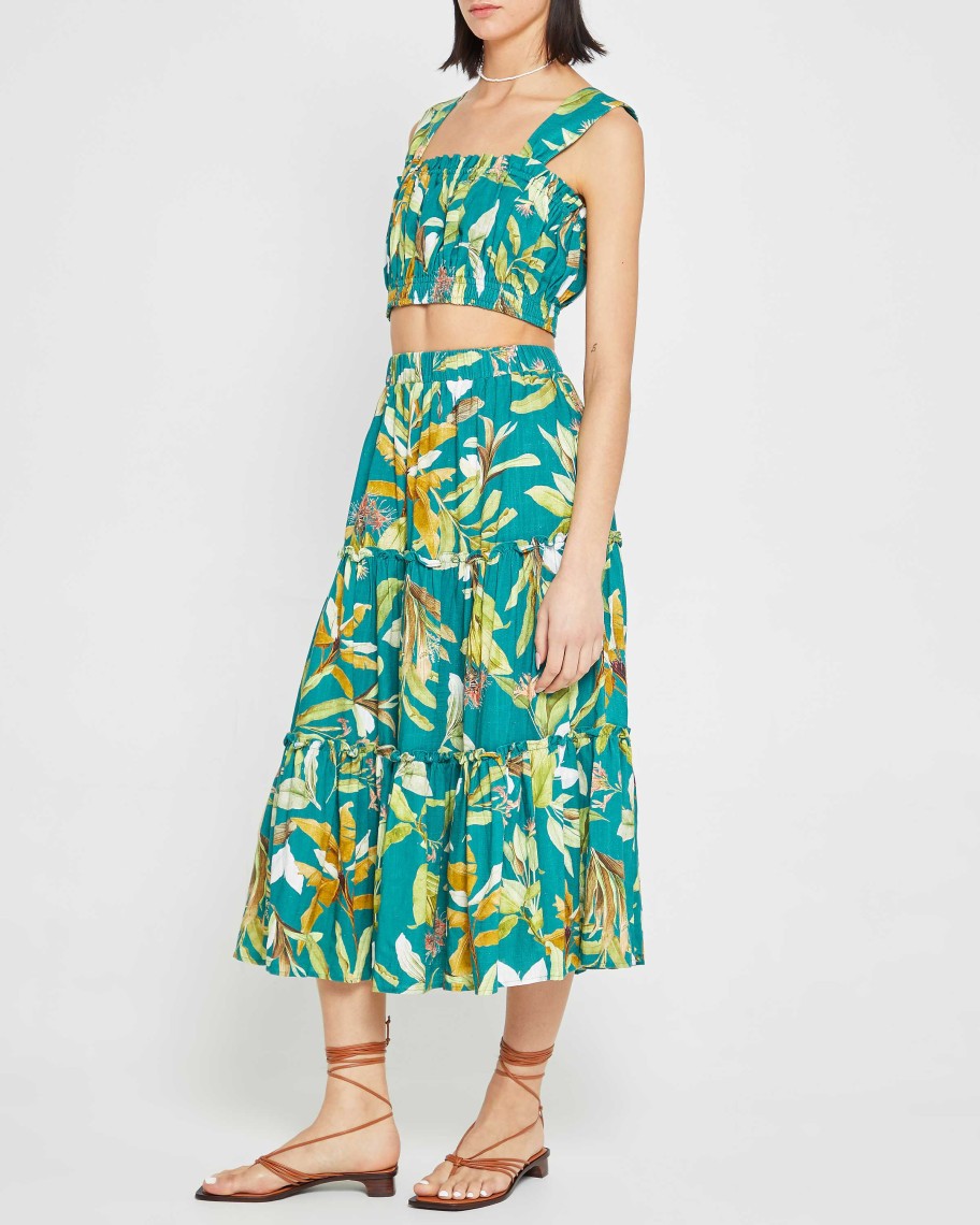 Clothing kourt | Eliza Two Piece Set Tropical Palm