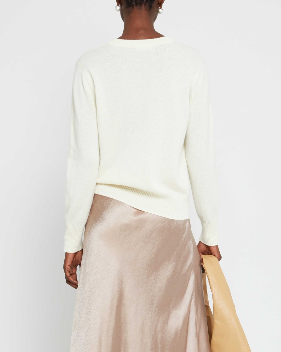 Clothing CAARA | Capi Cashmere Sweater Ivory