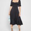 Clothing o.p.t | Violetta Midi Dress Silky Black