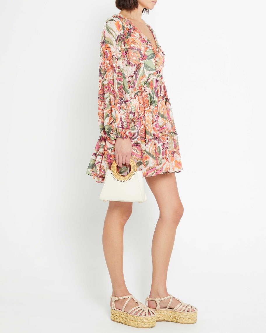 Clothing o.p.t | Rhea Dress Pink Paisley