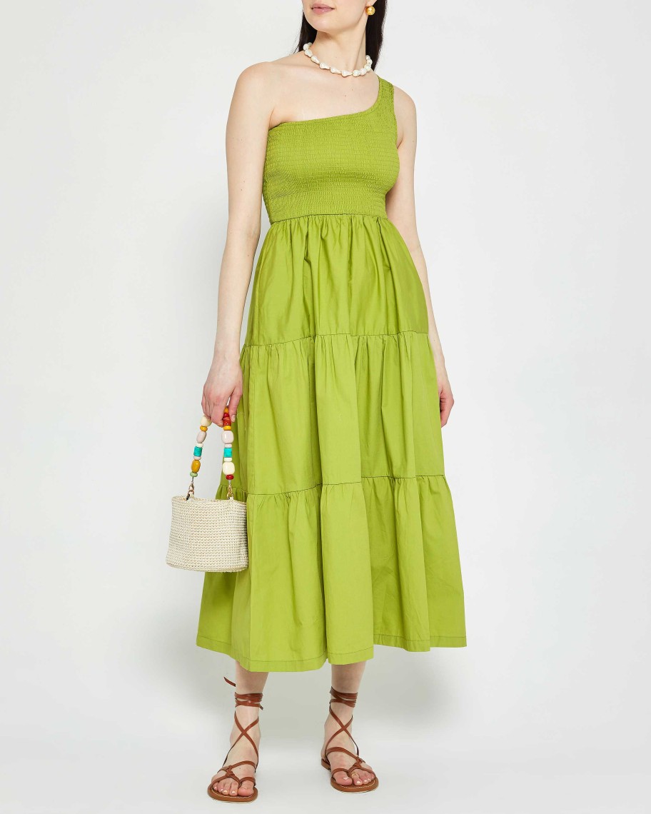 Clothing o.p.t | Milada Dress Chartreuse