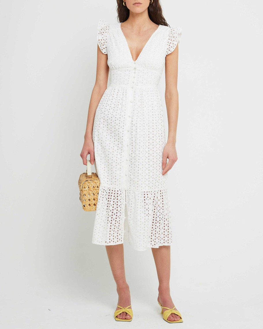 Clothing o.p.t | Natasha Dress White