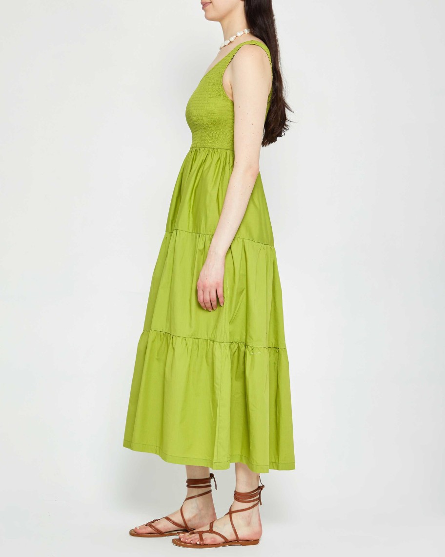 Clothing o.p.t | Milada Dress Chartreuse