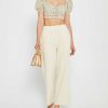 Clothing kourt | Fae Linen Pant Cream