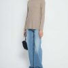 Clothing CAARA | Capua Wool Cashmere Sweater Khaki