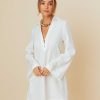 Clothing kourt | Lara Linen Blend Coverup White