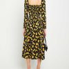 Clothing o.p.t | Lenon Dress Black Fruit Print