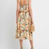 Clothing o.p.t | Zaya Dress Orange Floral