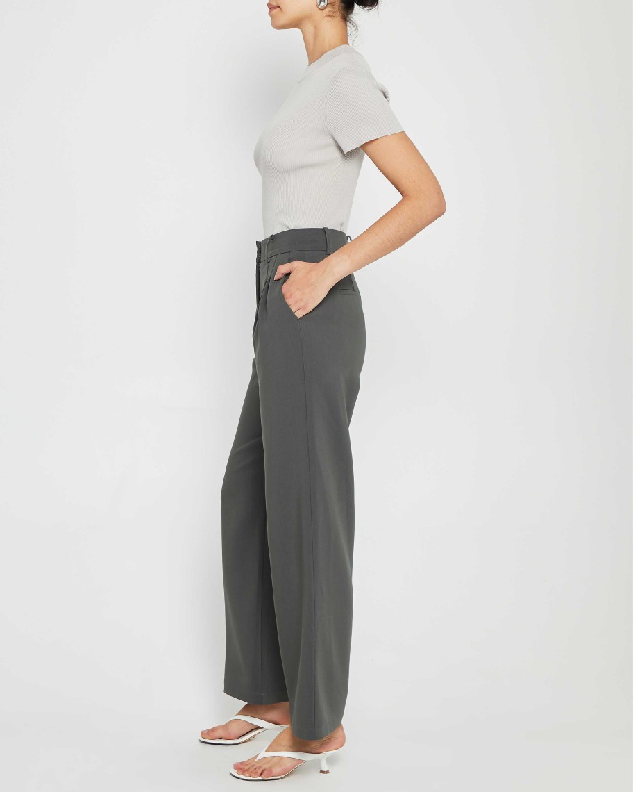 Clothing kourt | Payton Knit Top Light Grey