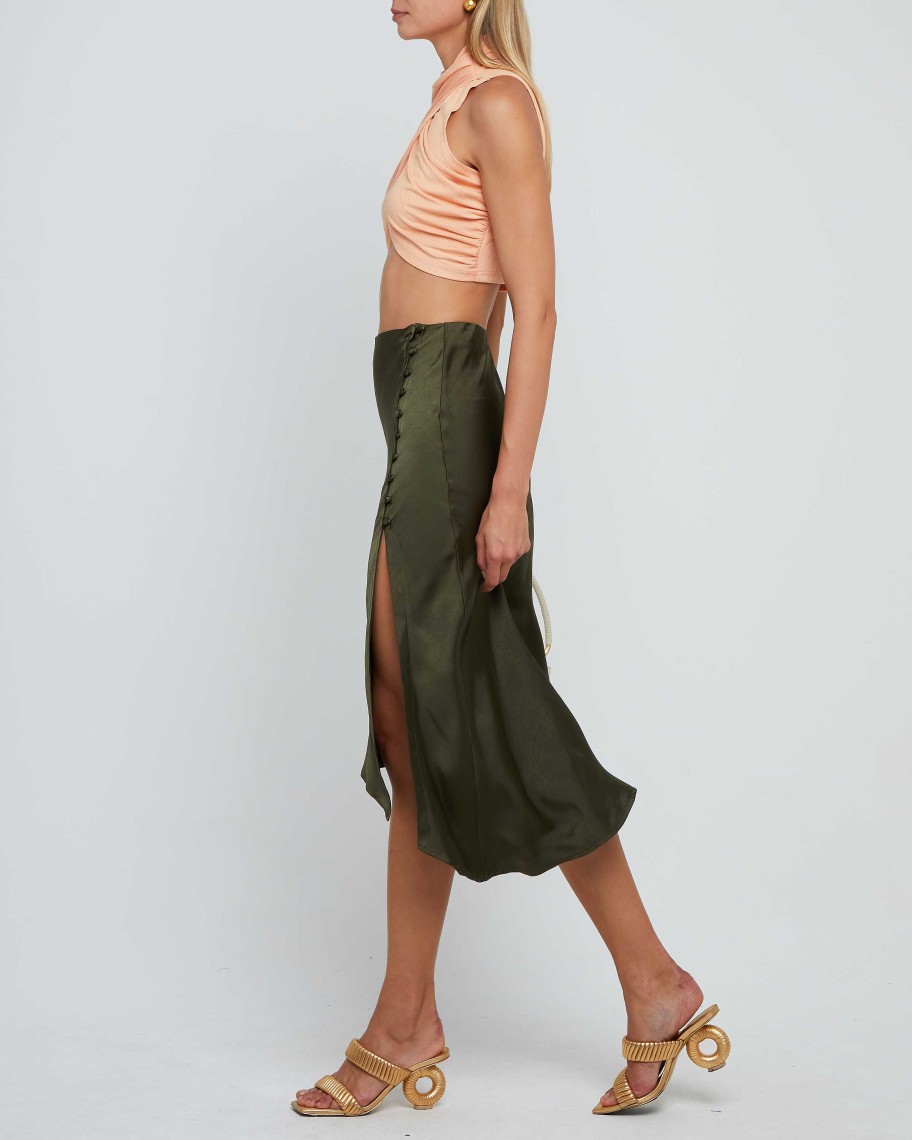 Clothing kourt | Mia Skirt Army Green