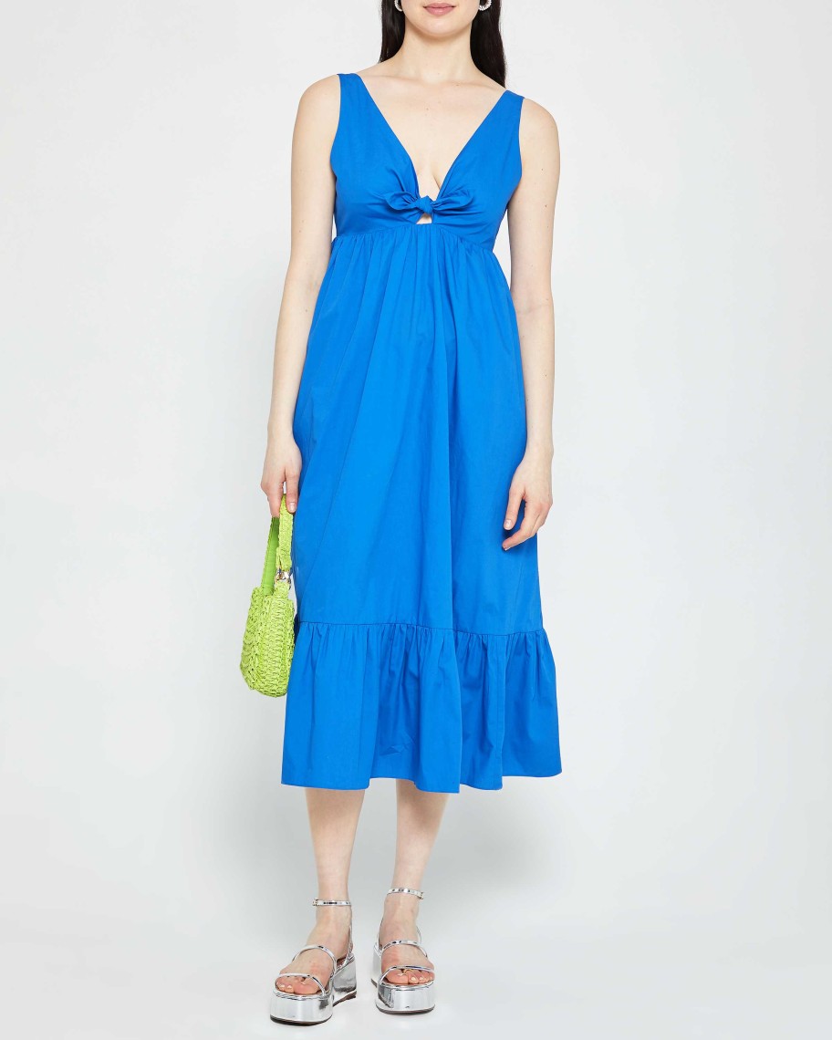 Clothing CAARA | Plaza Dress Cobalt