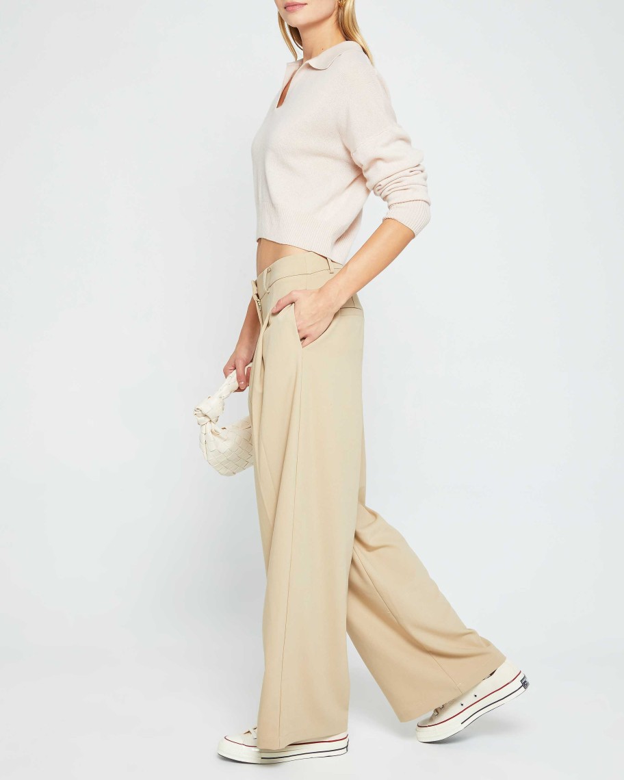 Clothing CAARA | Mia Cashmere Sweater Ivory