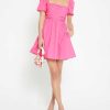 Clothing o.p.t | River Mini Dress Hot Pink