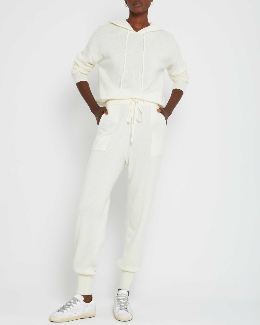 Clothing CAARA | Nuka Cashmere Pant Ivory