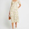 Clothing o.p.t | Monet Dress Yellow Floral