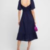 Clothing o.p.t | Violetta Midi Dress Navy