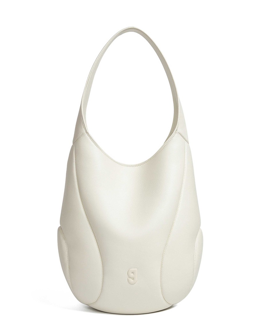 Accessories Kunogigi | Italian Leather Arena Large Bag White