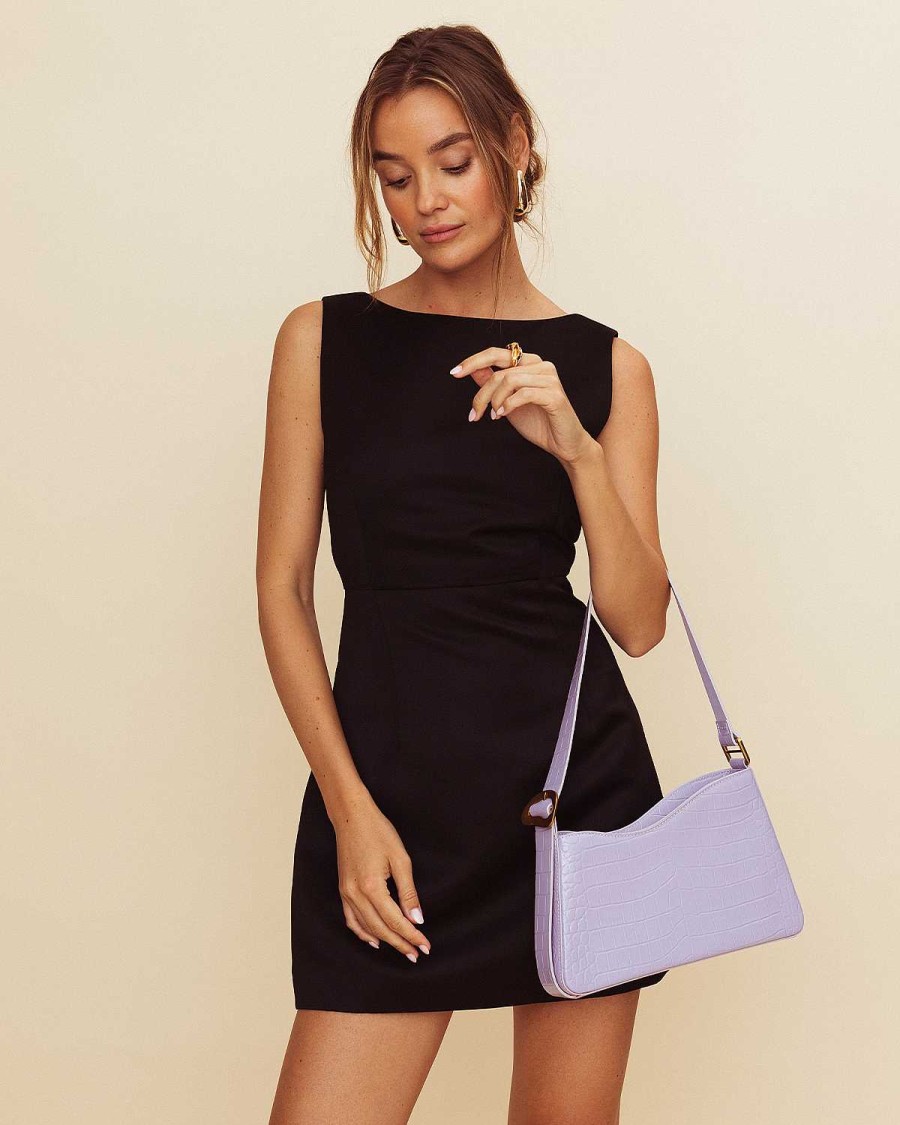 Accessories Kunogigi | Daphne Leather Shoulder Bag Light Purple