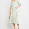 Clothing o.p.t | Hera Dress Green Gingham