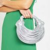 Accessories FEW MODA | Ally Double Knot Bag Silver