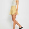 Clothing CAARA | Sculpting Knit Muscle Tank Cream