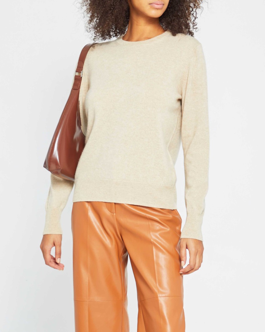 Clothing CAARA | Scarlet Cashmere Sweater Sand