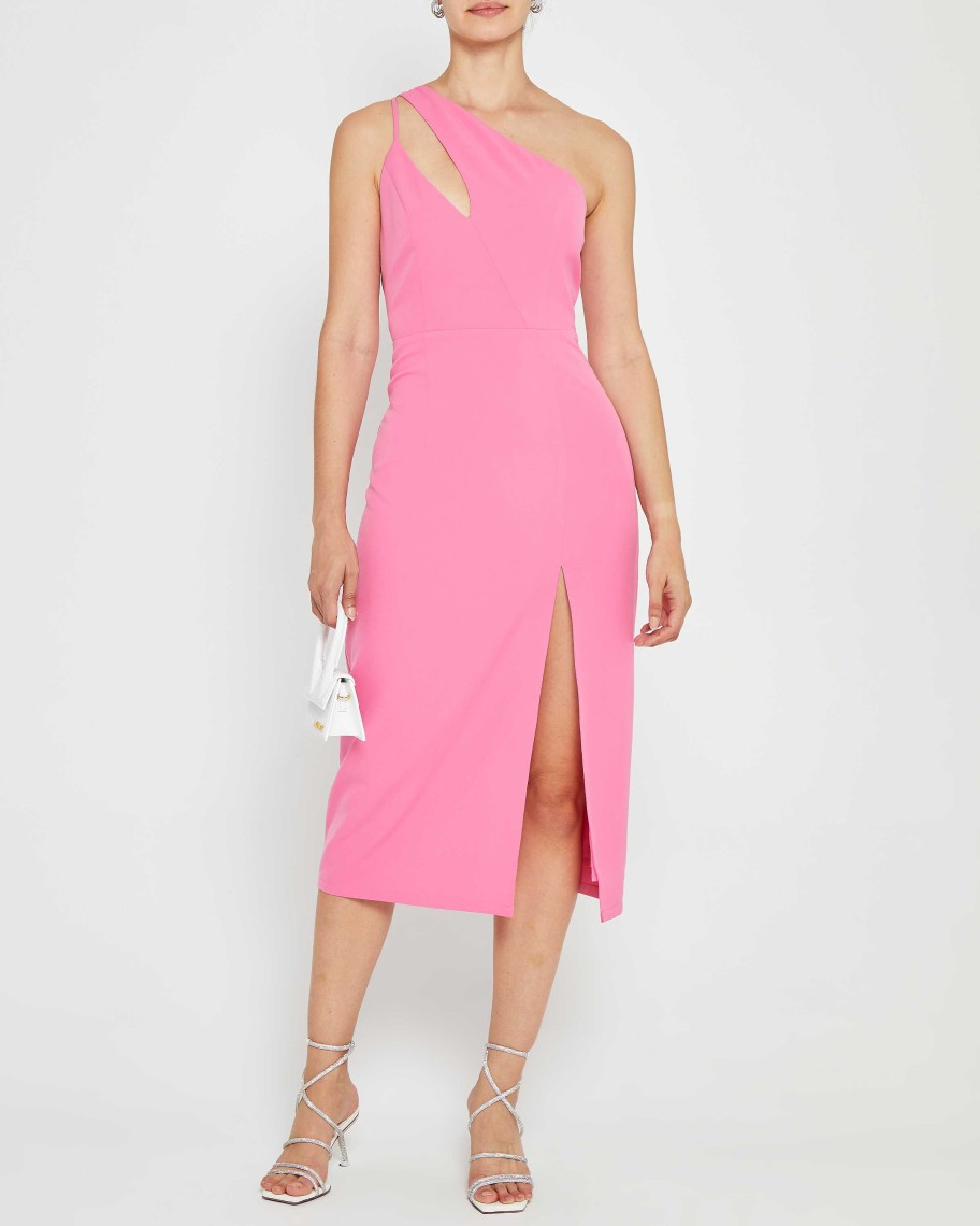 Clothing o.p.t | Simms Dress Hot Pink