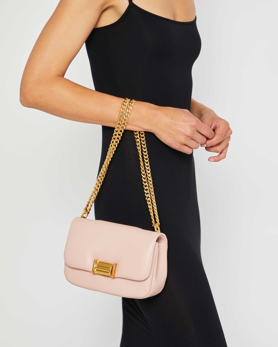 Accessories Kunogigi | Fufu Leather Small Bag Powder Pink