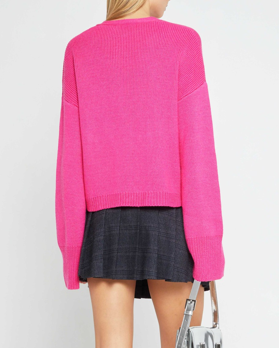 Clothing kourt | Blakely Cardigan Hot Pink