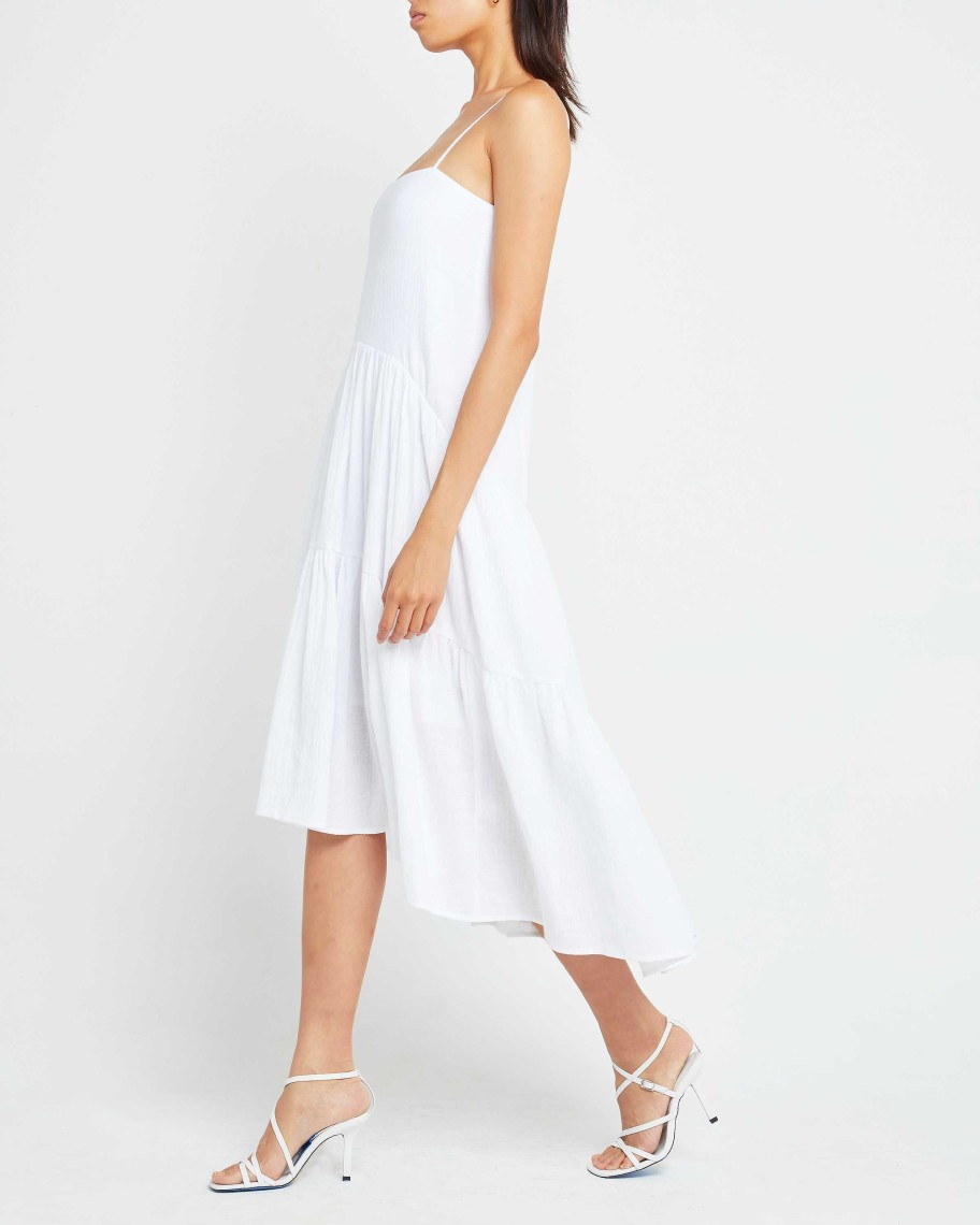 Clothing o.p.t | Georgia Dress White