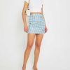 Clothing kourt | Petra Mini Skirt Blue Plaid