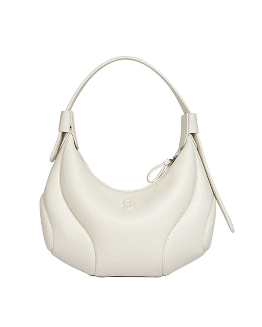 Accessories Kunogigi | Italian Leather Stadium Small Bag White