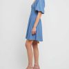 Clothing kourt | Esperanza Mini Dress Blue