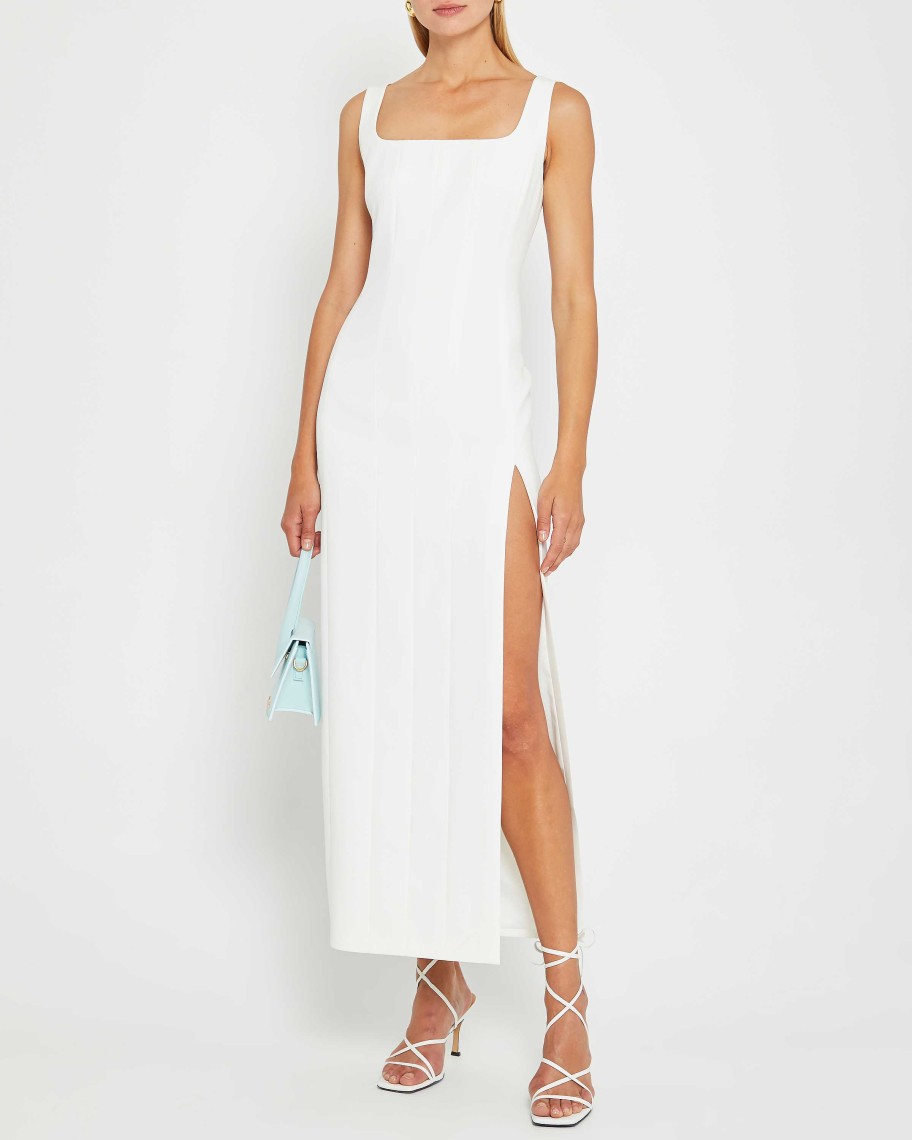 Clothing o.p.t | Melonia Dress White