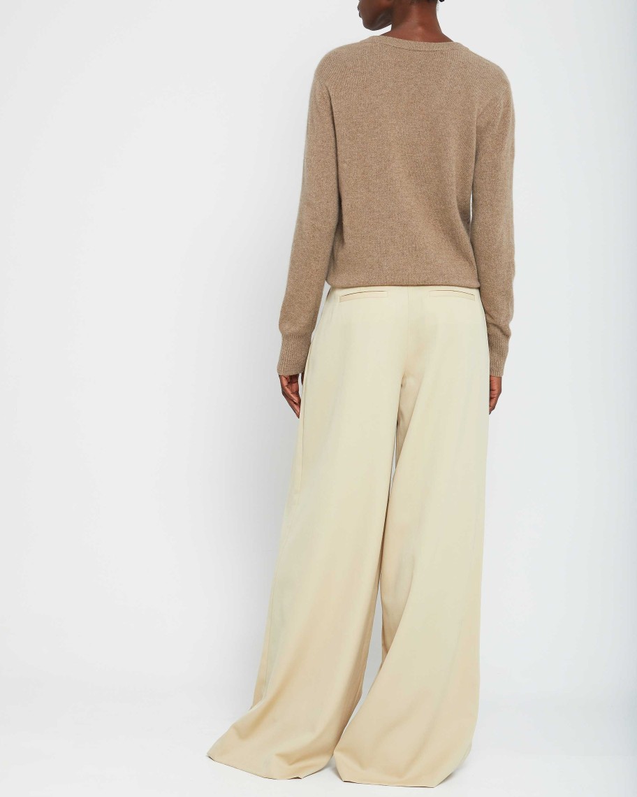 Clothing CAARA | Capi Natural Cashmere Sweater Mocha