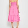 Clothing o.p.t | Cotton Leila Dress Hot Pink