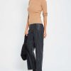 Clothing CAARA | Lea Fitted Cashmere Sweater Camel