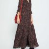 Clothing CAARA | Millie Dress Black Paisley